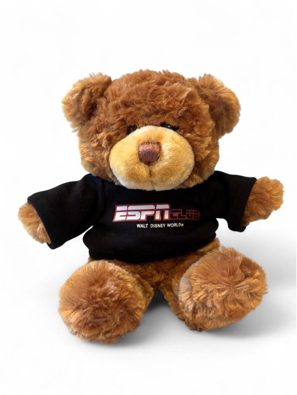 NWT Rare Disney Parks Plush ESPN Zone Teddy Bear 9"